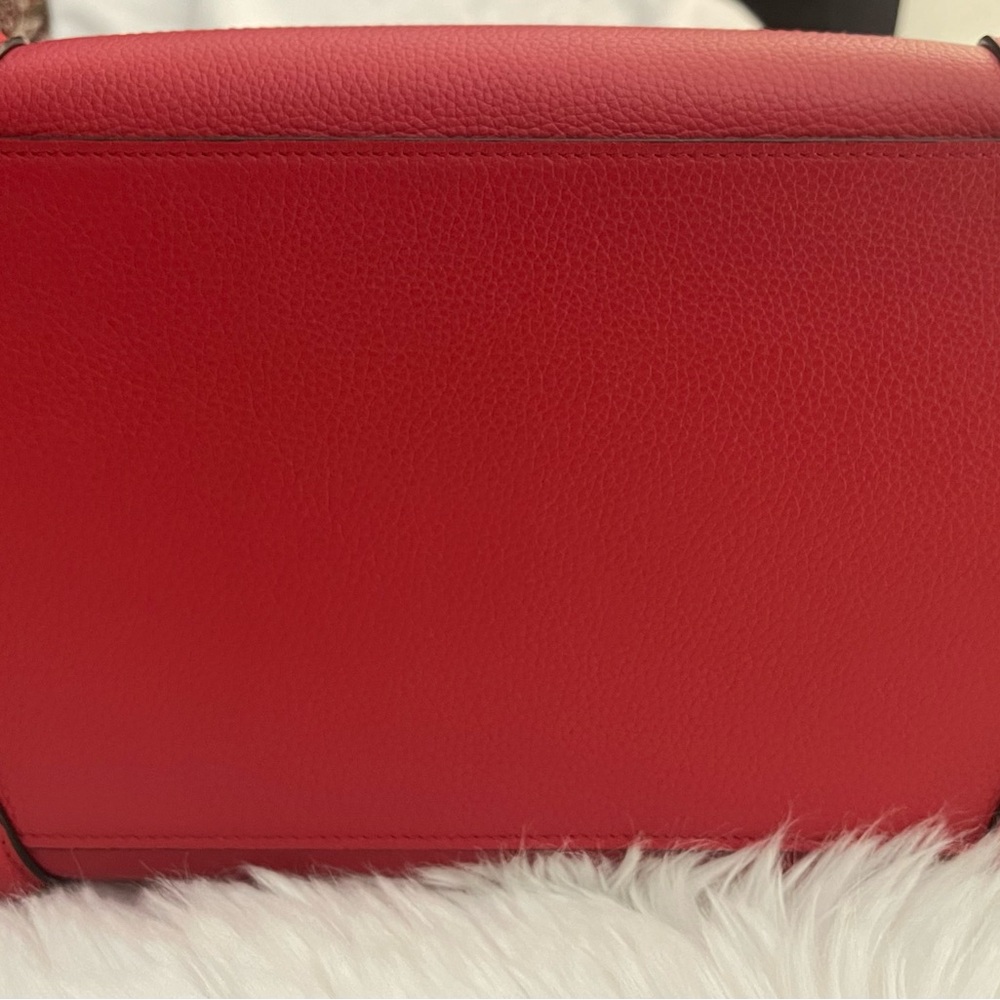 Celine In Pristine Condition Red Mini Luggage Han… - image 8